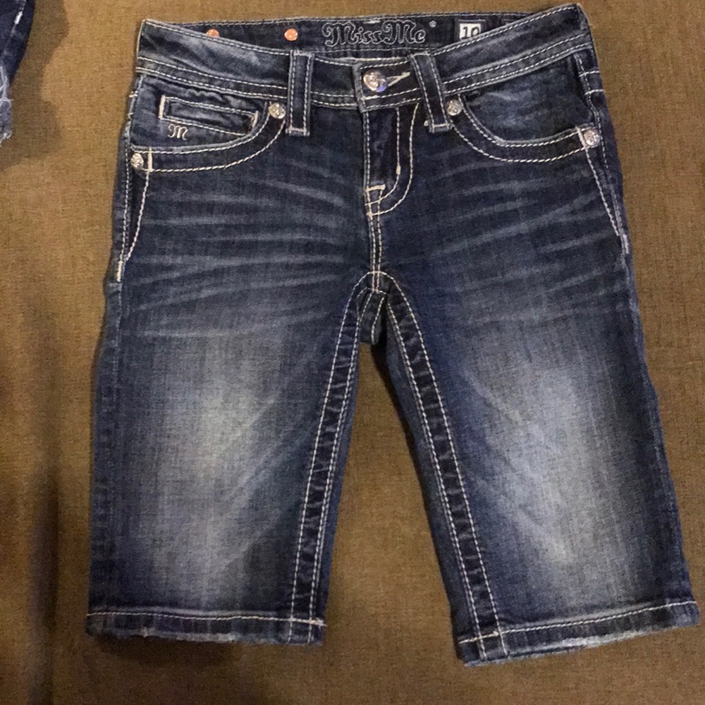 Miss Me Bermuda shorts size 10 EUC